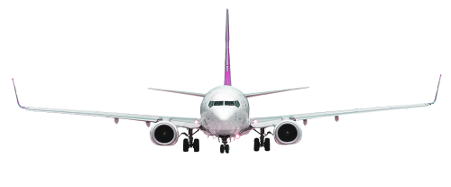 Frontansicht Boeing 737-800 NG