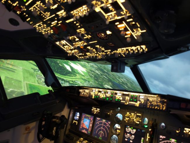 Boeing 737-800 NG Flugzeug Simulator