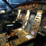 Cockpit Innenansicht bei Flightdeck L.E.