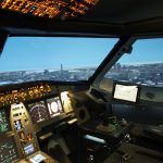 realistischer Flugzeug Simulator von Flightdeck L.E.