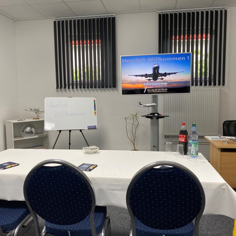Briefing, Seminar und Meeting Raum bei Flightdeck L.E.